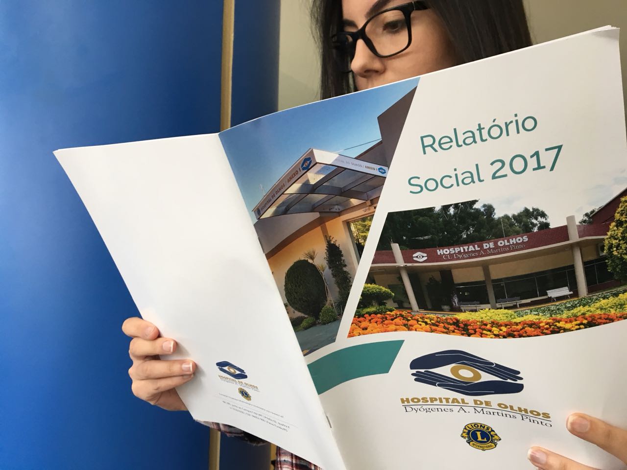 Hospital de Olhos lança novo relatório social